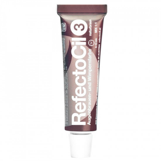 Farba na obočie RefectoCil 3 hnedá 15 ml Farba na obočie RefectoCil 3 hnedá 15 ml