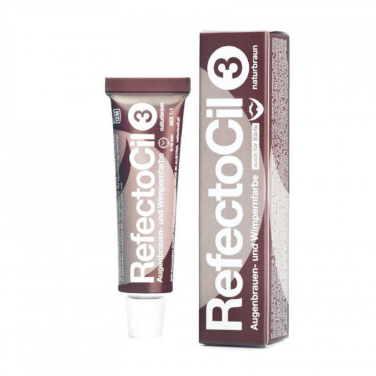 Farba na obočie RefectoCil 3 hnedá 15 ml Farba na obočie RefectoCil 3 hnedá 15 ml