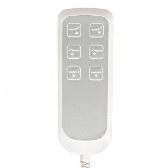 Elektrické pedikérske kreslo LUX Pedi, 3x motor, biele Elektrické pedikérske kreslo LUX Pedi, 3x motor, biele