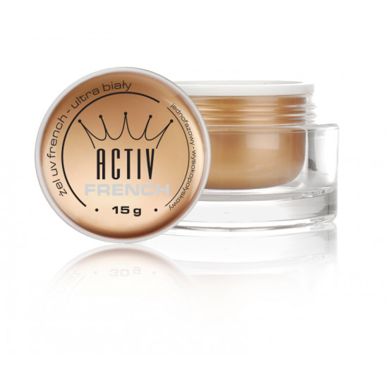 UV GÉL FRENCH ULTRA BIELY 15G UV GÉL FRENCH ULTRA BIELY 15G