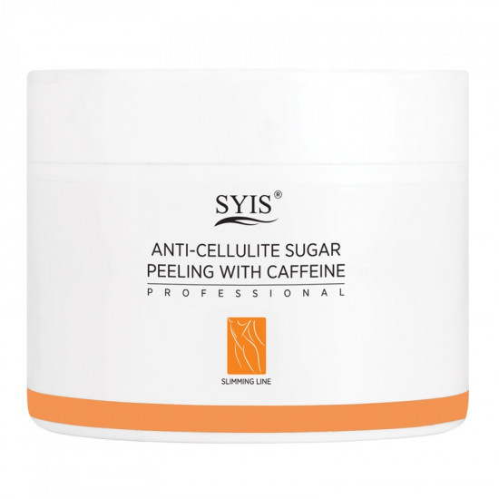 SYIS ANTICELULITÍDNY CUKROVÝ PEELING Z KOFEÍNOM 500g SYIS ANTICELULITÍDNY CUKROVÝ PEELING Z KOFEÍNOM 500g