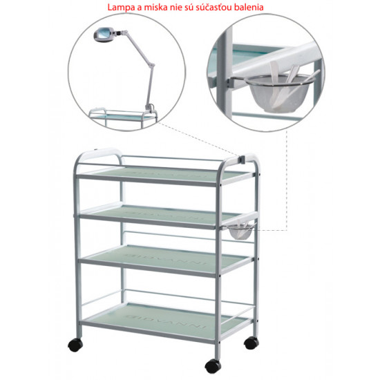 Kozmetický stolík Giovanni 1015A Kozmetický stolík Giovanni 1015A