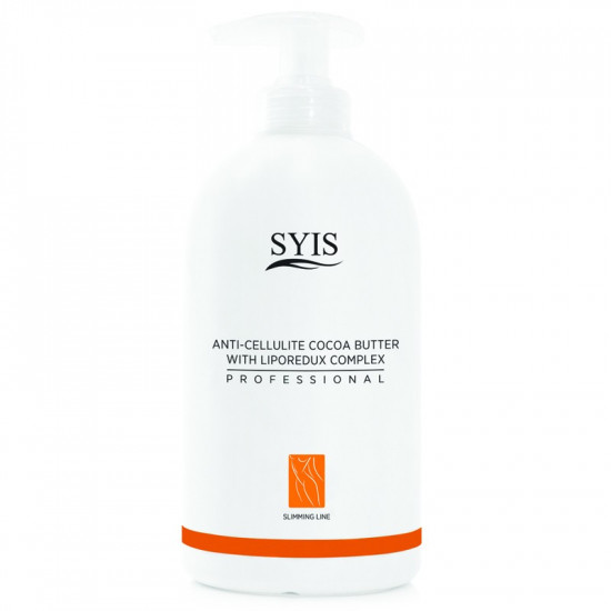 SYIS Anticelulitídne kakaové maslo s komplexom LIPOREDUX 500ml SYIS Anticelulitídne kakaové maslo s komplexom LIPOREDUX 500ml