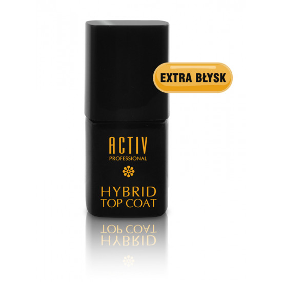 TOP COAT - HYBRIDNÝ LAK NA NECHTY - EXTRA LESKLÝ 15 ML