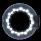 Kozmetické kreslo A210 + Lupa LED lampa S5 + taburetka AM-302 Kozmetické kreslo A210 + Lupa LED lampa S5 + taburetka AM-302