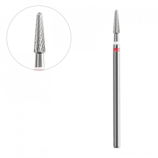 Frézka na pedikúru oceľová kónusová 2,3/8,0mm ACURATA