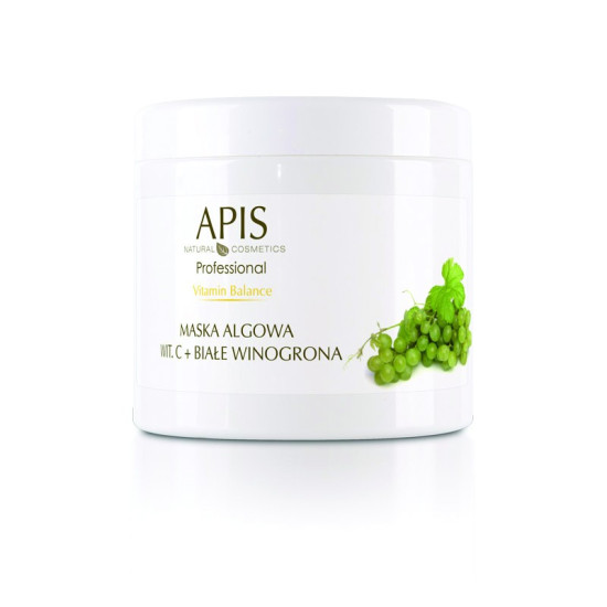 APIS alginátová maska s vitamínom C a bieleho hrozna 200g APIS alginátová maska s vitamínom C a bieleho hrozna 200g