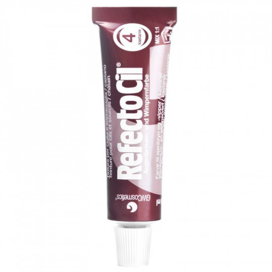 Farba na obočie RefectoCil 4 gaštanová 15 ml Farba na obočie RefectoCil 4 gaštanová 15 ml