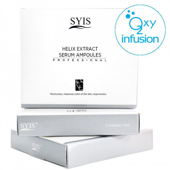 SYIS extrakt so slizom slimáka Helix, ampulky 3x 3 ml SYIS extrakt so slizom slimáka Helix, ampulky 3x 3 ml