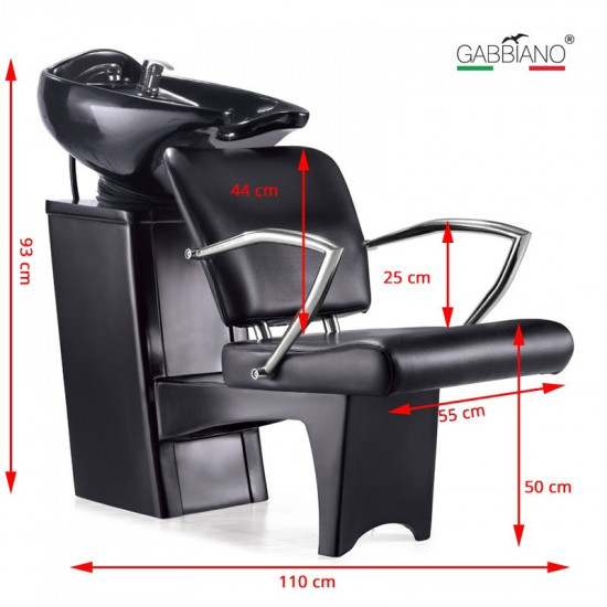 Kadernícky umývací box Gabbiano Q-2278 Kadernícky umývací box Gabbiano Q-2278