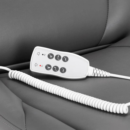 Elektrické pedikérske kreslo Azzurro 870S Pedi sivé Elektrické pedikérske kreslo Azzurro 870S Pedi sivé