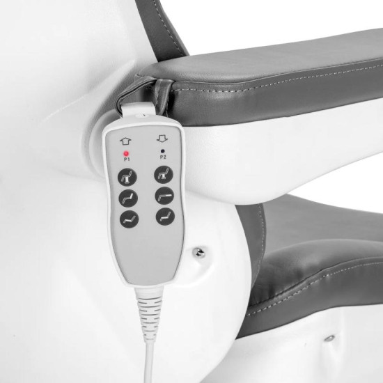 Elektrické pedikérske kreslo Azzurro 870S Pedi sivé Elektrické pedikérske kreslo Azzurro 870S Pedi sivé