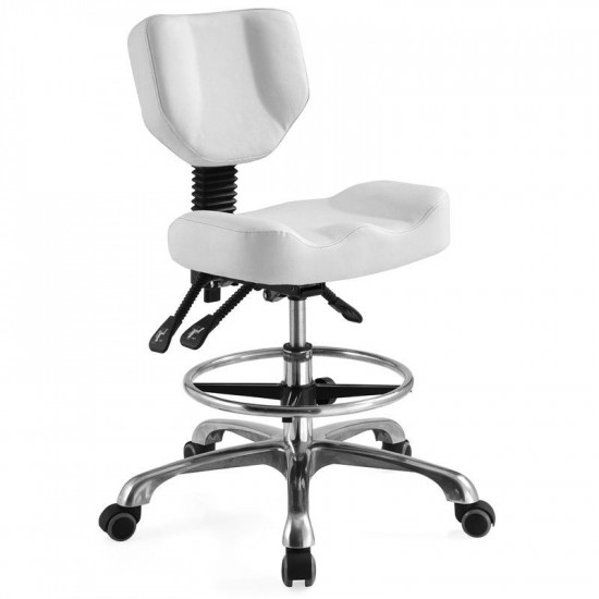 Kozmetická taburetka A-4299, biela Kozmetická taburetka A-4299, biela