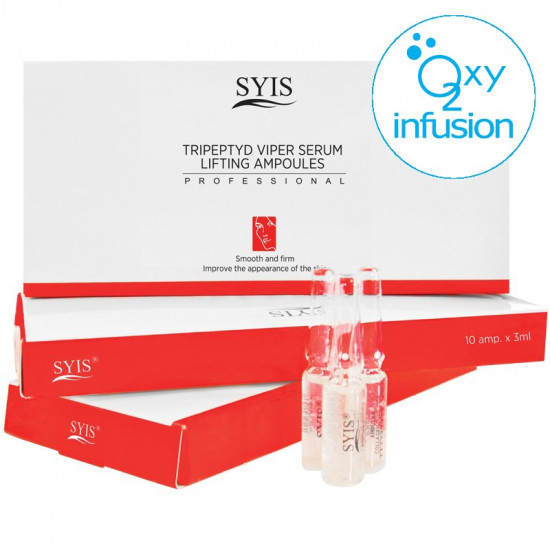 SYIS liftingujúce sérum Tripeptid Viper s jedom zmije, ampulky 10x 3 ml SYIS liftingujúce sérum Tripeptid Viper s jedom zmije, ampulky 10x 3 ml