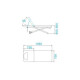 SPA kozmetické lehátko Azzurro 3329D biele SPA kozmetické lehátko Azzurro 3329D biele