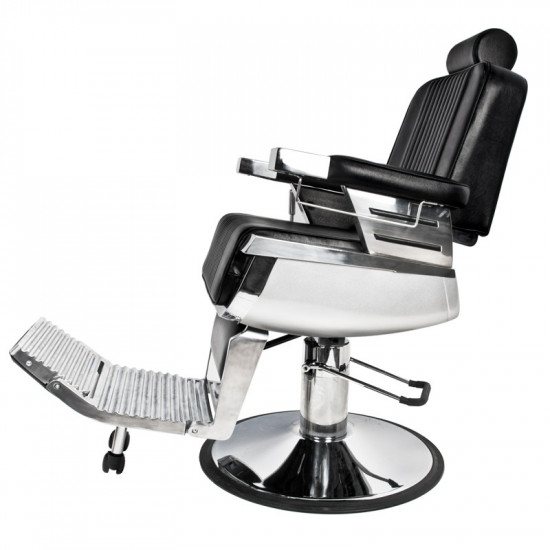 Barberské kreslo Gabbiano Royal čierna Barberské kreslo Gabbiano Royal čierna
