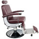 Barberské kreslo Gabbiano Imperial bordové Barberské kreslo Gabbiano Imperial bordové