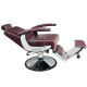 Barberské kreslo Gabbiano Imperial bordové Barberské kreslo Gabbiano Imperial bordové
