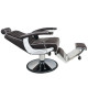 Barberské kreslo Gabbiano Imperial hnedé Barberské kreslo Gabbiano Imperial hnedé