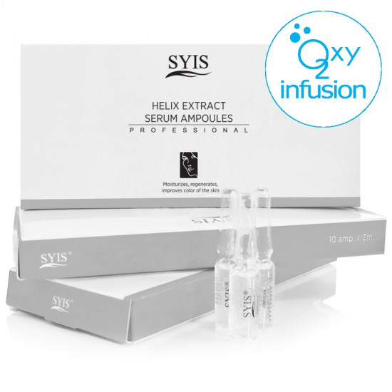 SYIS ampulky so slizom slimáka Helix Extract Serum 10x 3 ml SYIS ampulky so slizom slimáka Helix Extract Serum 10x 3 ml