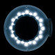 Kozmetická lupa lampa LED S4 + stativ, biela Kozmetická lupa lampa LED S4 + stativ, biela