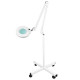 Kozmetická lupa lampa S4 + statív, biela
