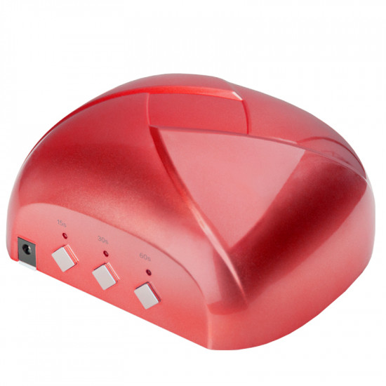 UV Dual LED lampa Twister 36W časovač + senzor, červená UV Dual LED lampa Twister 36W časovač + senzor, červená