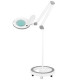 Kozmetická lupa lampa Elegante 6014 60 LED SMD 5D + statív, biela Kozmetická lupa lampa Elegante 6014 60 LED SMD 5D + statív, biela