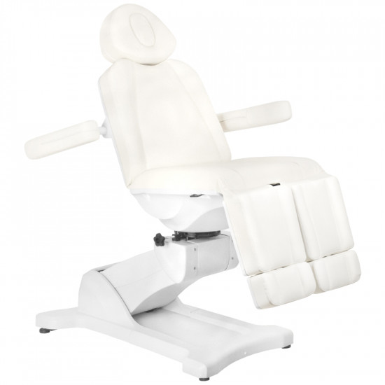 Elektrické pedikérske kreslo Azzurro 869AS otočné biele Elektrické pedikérske kreslo Azzurro 869AS otočné biele