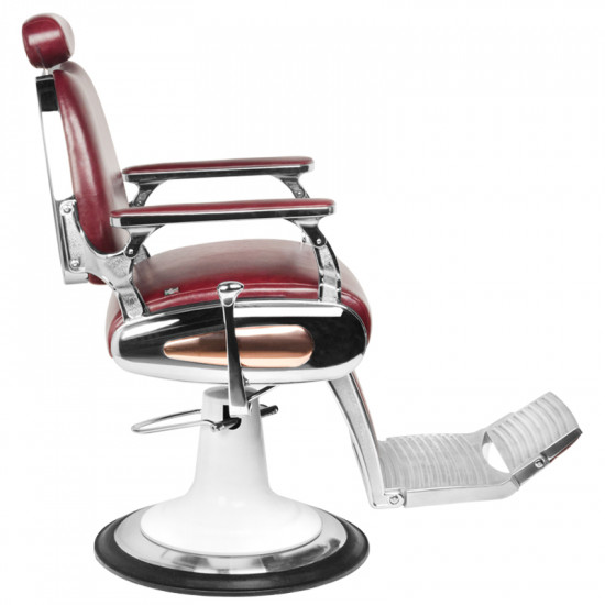 Barberské kreslo Gabbiano Moto Style bordové Barberské kreslo Gabbiano Moto Style bordové