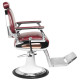 Barberské kreslo Gabbiano Moto Style bordové Barberské kreslo Gabbiano Moto Style bordové