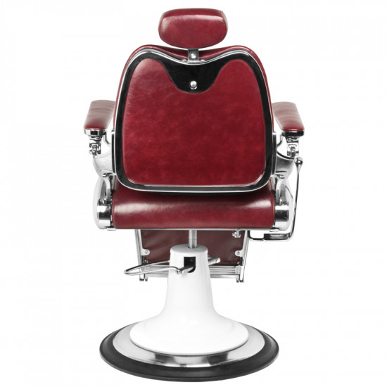 Barberské kreslo Gabbiano Moto Style bordové Barberské kreslo Gabbiano Moto Style bordové