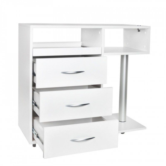 Pedikérsky stolík UNIT Y-300, biely Pedikérsky stolík UNIT Y-300, biely