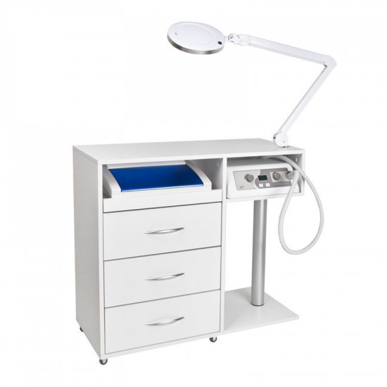 Pedikérsky stolík UNIT Y-300, biely Pedikérsky stolík UNIT Y-300, biely