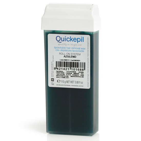Vosk na depiláciu rolka Quickepil 110 g, azulen Vosk na depiláciu rolka Quickepil 110 g, azulen