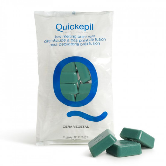 Quickepil vosk na depiláciu 1kg, modrý Quickepil vosk na depiláciu 1kg, modrý