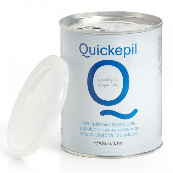 Vosk na depiláciu Quickepil v plechovke 800 ml, ruža Vosk na depiláciu Quickepil v plechovke 800 ml, ruža
