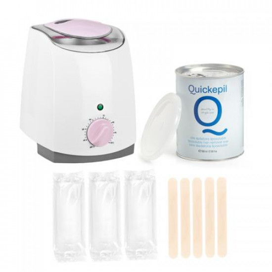 Sada na depiláciu Depilux s voskom v plechovke 800ml, 200W 1.1.3.5 Sada na depiláciu Depilux s voskom v plechovke 800ml, 200W 1.1.3.5