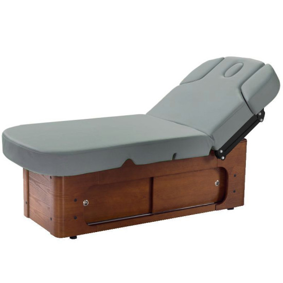 SPA elektrické kozmetické lehátko Azzurro Wood 361A 4x motor, šedé SPA elektrické kozmetické lehátko Azzurro Wood 361A 4x motor, šedé