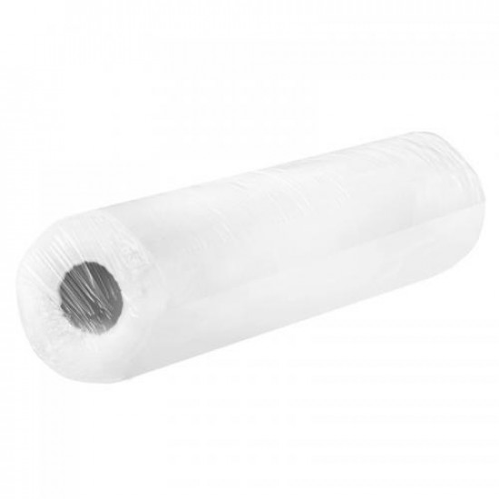 Jednorázové fliselínové prestieradlo perforované 100 cm biele, 100 m Jednorázové fliselínové prestieradlo perforované 100 cm biele, 100 m