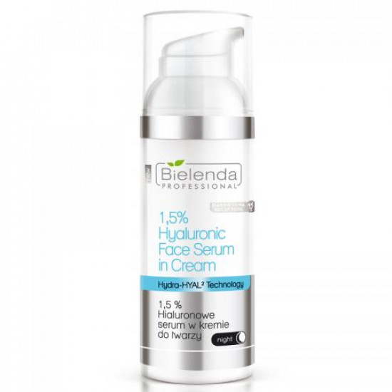 BIELENDA 1,5 % hyalurónové sérum v kréme na tvár 50g BIELENDA 1,5 % hyalurónové sérum v kréme na tvár 50g