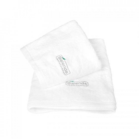 BIELENDA froté uterák s logom 70x140 cm, biely BIELENDA froté uterák s logom 70x140 cm, biely