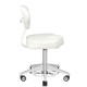 Kozmetická taburetka Azzurro 156F Bump-Up, biela Kozmetická taburetka Azzurro 156F Bump-Up, biela