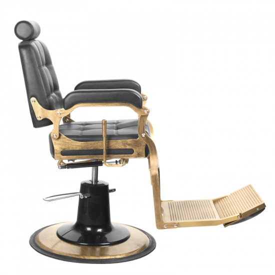 Barberské kreslo Gabbiano Boss čierne Barberské kreslo Gabbiano Boss čierne