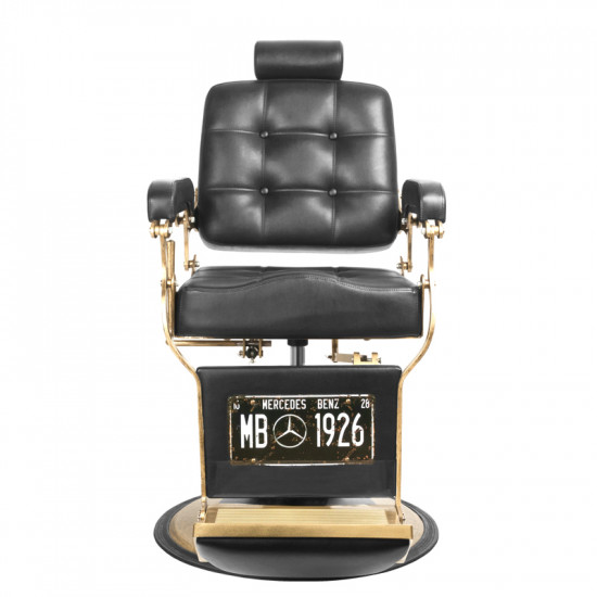 Barberské kreslo Gabbiano Boss čierne Barberské kreslo Gabbiano Boss čierne