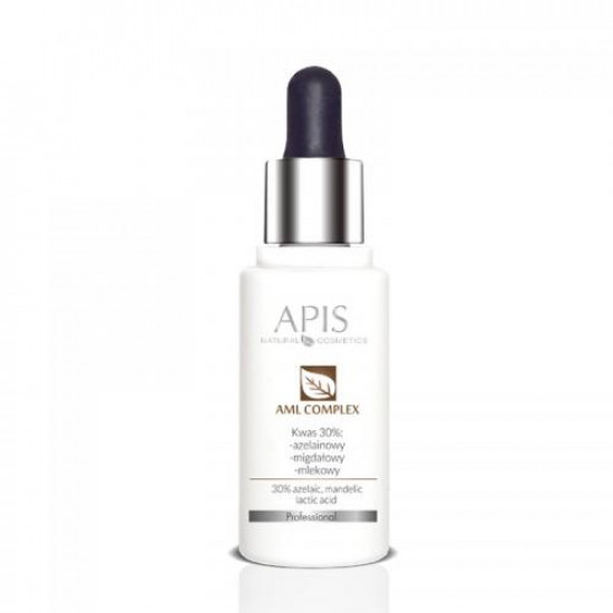 APIS Kyselina AML complex 30% (azelaová, mandľová, mliečna) 30 ml APIS Kyselina AML complex 30% (azelaová, mandľová, mliečna) 30 ml