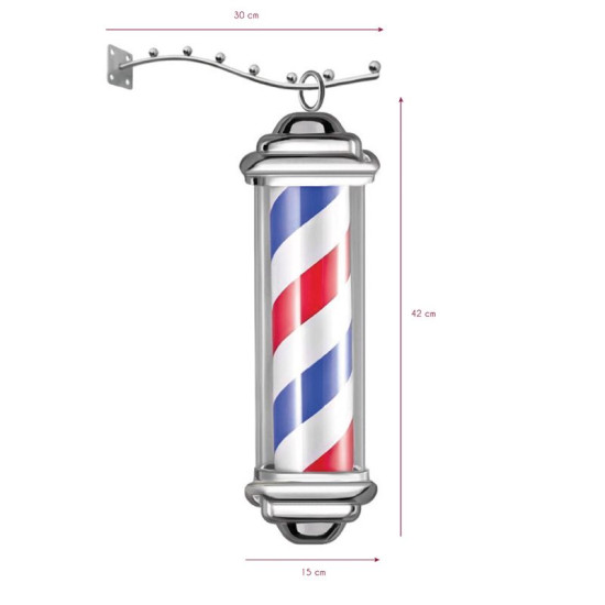 Svetelná reklama Barber Shop malá Svetelná reklama Barber Shop malá