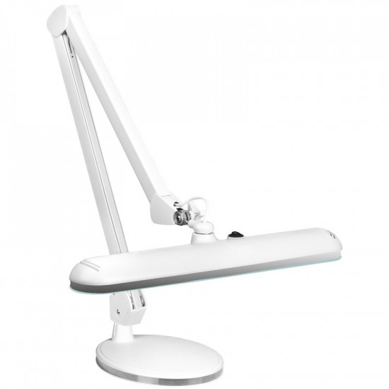 Kozmetická lampa LED ELEGANTE 801-S na stôl s podstavou, biela Kozmetická lampa LED ELEGANTE 801-S na stôl s podstavou, biela