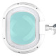 Kozmetická lupa lampa Elegante 6028 60 LED SMD 5D s reguláciou intezity + statív, biela Kozmetická lupa lampa Elegante 6028 60 LED SMD 5D s reguláciou intezity + statív, biela