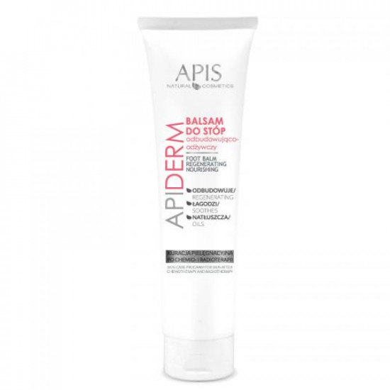 APIS Apiderm, vyživujúci balzám na nohy po rádio a chemoterapii 100 ml APIS Apiderm, vyživujúci balzám na nohy po rádio a chemoterapii 100 ml